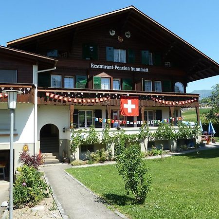 Hotel Restaurant Sunnmatt Aeschi Bei Spiez Екстериор снимка