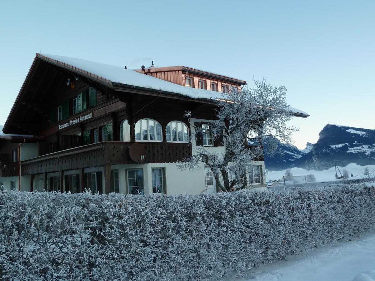 Hotel Restaurant Sunnmatt Aeschi Bei Spiez Екстериор снимка